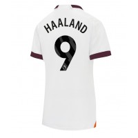 Dres Manchester City Erling Haaland #9 Preč pre Ženy 2023-24 Krátky Rukáv